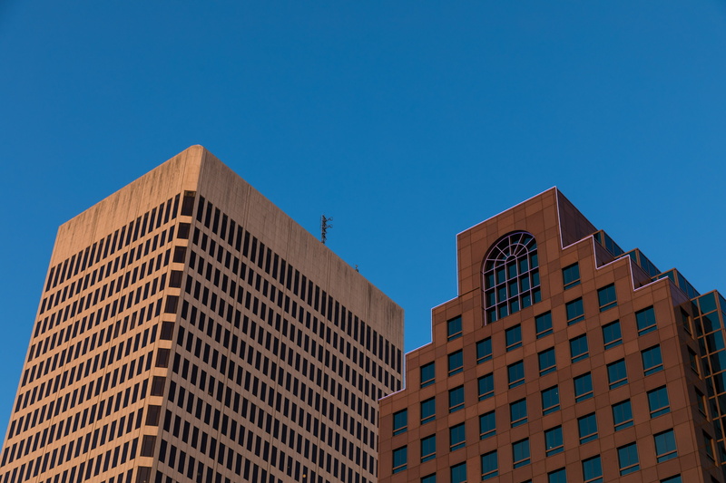 skyscraper, day, no people, sky, providence, apartment, nature, low angle view, modern, office, blue, city, architecture, united states, tower, 5K, copy space