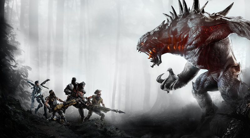 video games, 4K, Evolve