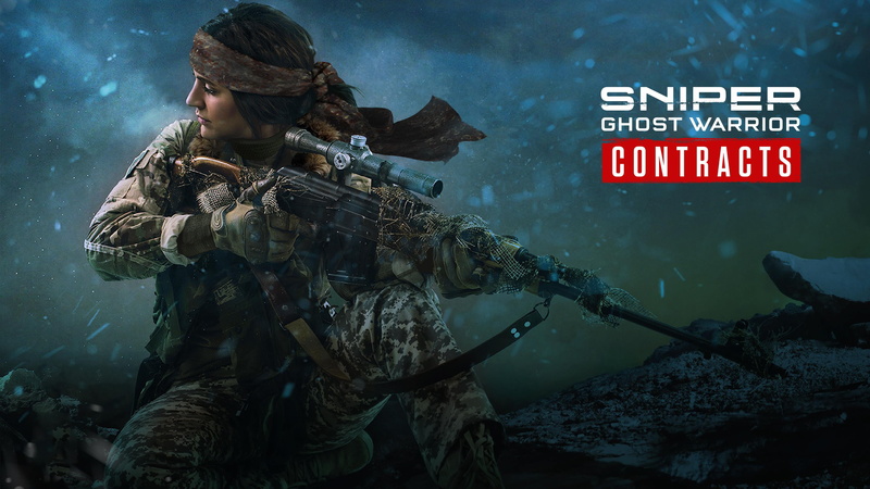 video game art, Sniper Ghost Warrior Contracts, video games, sniper rifle, 2K