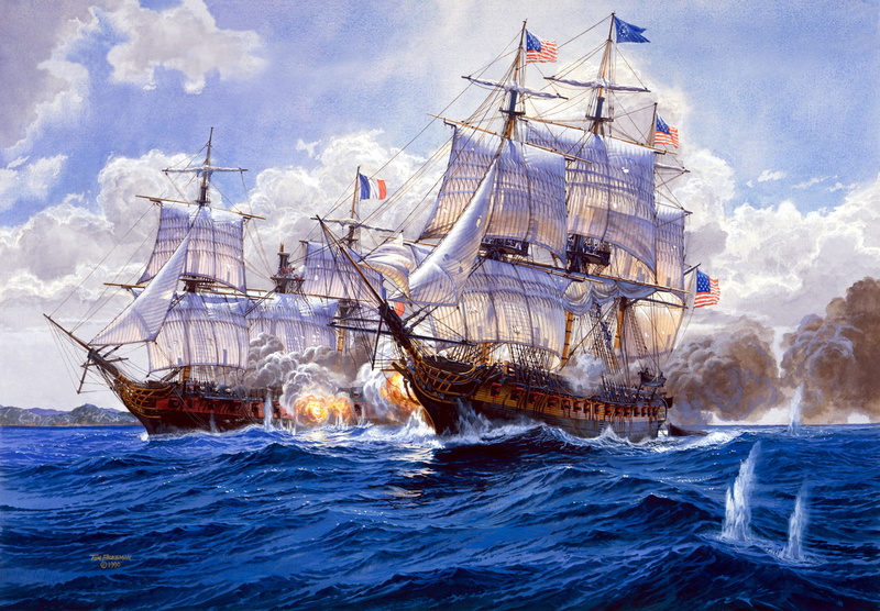 fleet, volleys, painting, art, explosions, sea, sea 039 s, guns, ships, high, diplomacy, 2K, battle