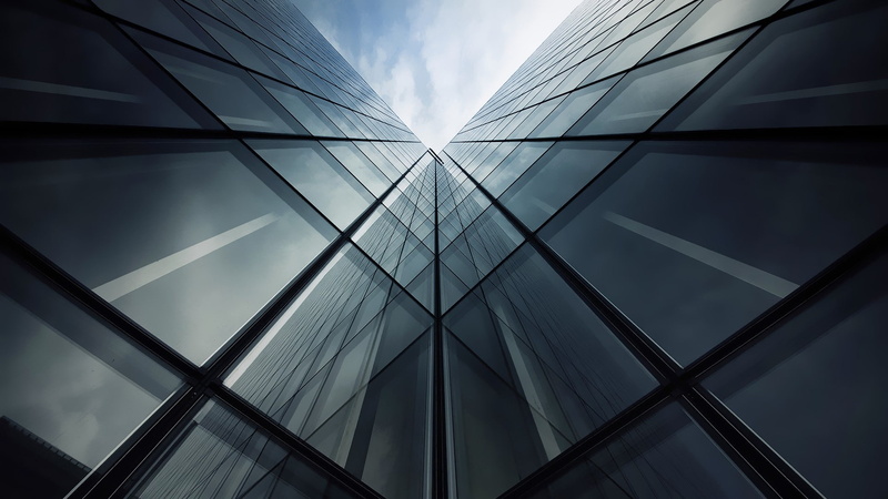 abstract, pattern, building, modern, facade, directly below, office building exterior, 1080P, building exterior, built structure, city, steel, window