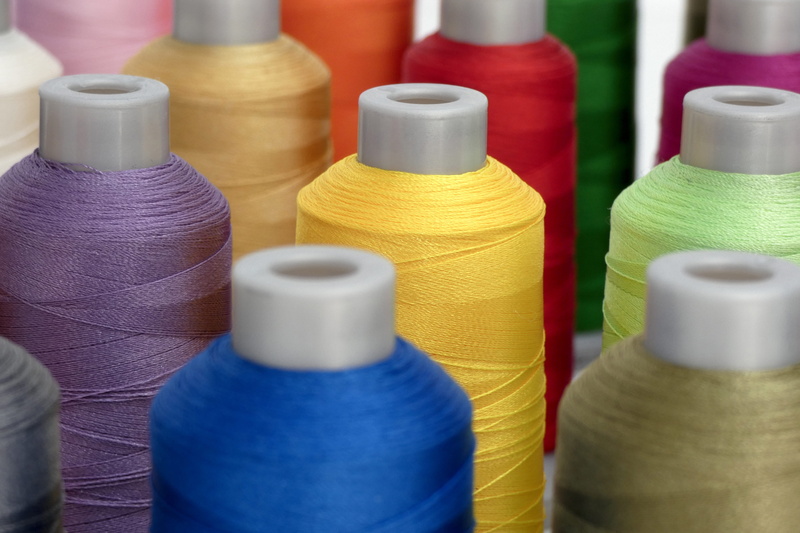 textile industry, yarn, assorted, thread, art and craft, multi colored, colorful, business finance and industry, focus, industry, indoors, textile, photo