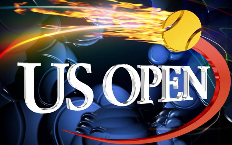 pattern, tennis, no people, logo, glowing, shiny, transportation, blue, multi colored, us, emblem, light - natural phenomenon, full frame, us open, event