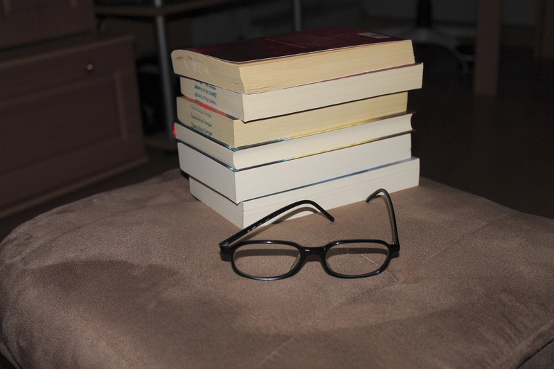 focus on foreground, publication, still life, table, 4K, close-up, education, training, eyeglasses, glasses, books, eyewear, no people, reading glasses