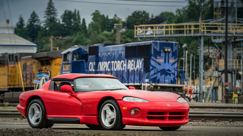 Dodge Viper RT/10 Roadster, Roadster, Dodge, Old Car, Sport Car, Car, Dodge Viper RT/10, Red Car, 1080P