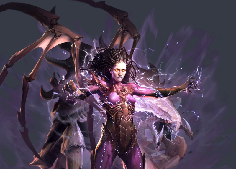 Rts, starcraft, fi, indoors, young adult, creativity, Strategy, digital composite, representation, military, women, one person, warrior, Futuristic, angel