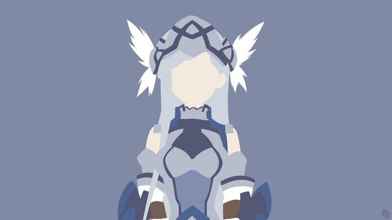 Log Horizon, Lenessia Erhart Cowen, 1080P, minimalism, armor