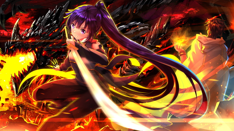 anime, 1080P, Akatsuki (Log Horizon), anime girls