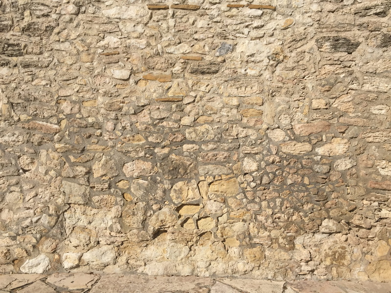 stone wall, textured effect, 2K, textured, the alamo, wall, day, full frame, texas, weathered, outdoors, brick, close-up, wall - building feature, rough