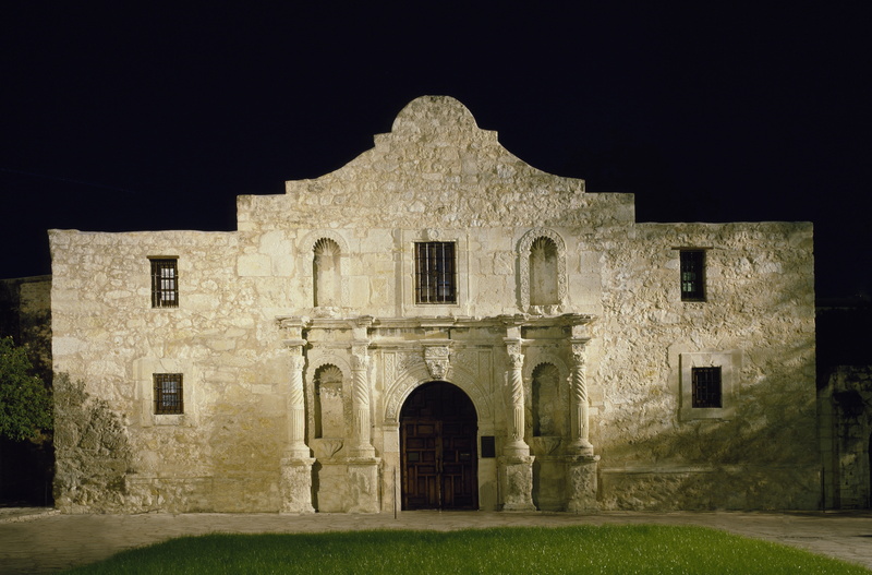 texan, site, mission, night, famous, building, entrance, historic, house, old, nature, castle, san antonio, landmark, religion, war, sky, 5K, abbey, texas