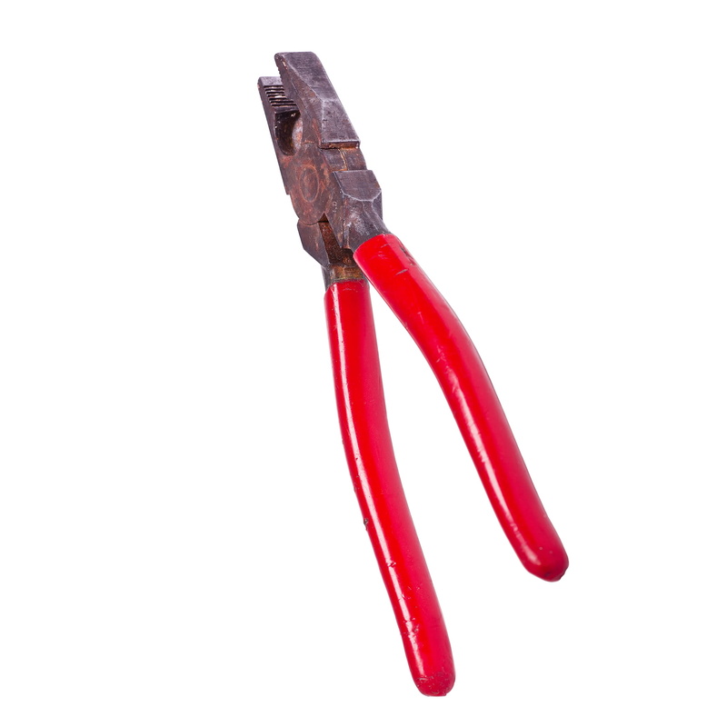 wire, carpentry, work, orange, plastic, white background, screwdriver, still life, equipment, studio, studio shot, cable, construction, horizontal, close-up