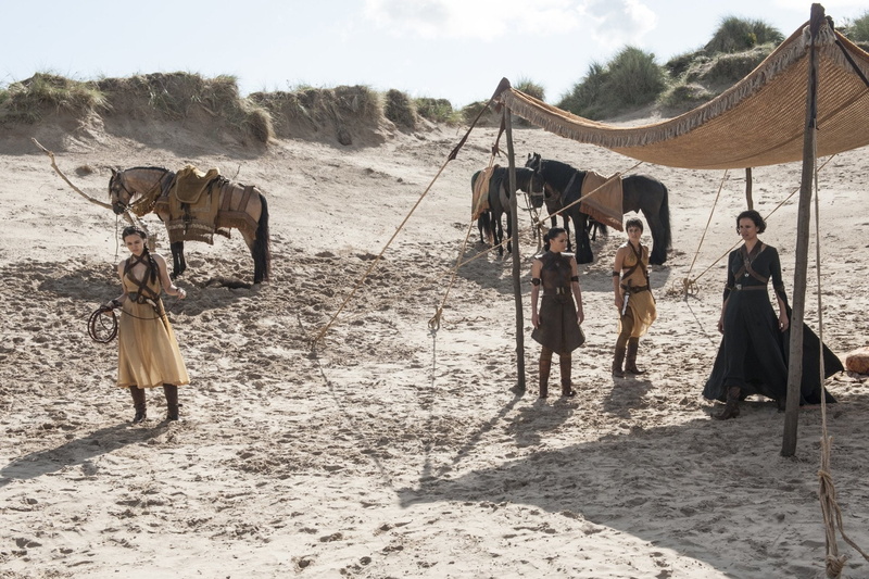 Indira Varma, TV Show, Game Of Thrones, Keisha Castle-Hughes, Ellaria Sand, 1080P, Rosabell Laurenti Sellers, Tyene Sand, Obara Sand