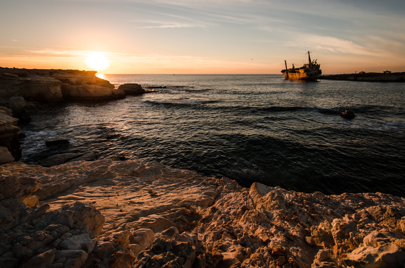 nikon  d7000, cyprus, paphos, photography, peyia, coral  bay, daytime, nature, body, Edro III, sea, black, landscape, landscape photography, water, sailing ship