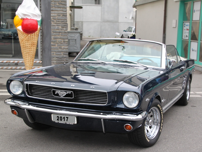 parked, luxury, architecture, american, chrome plated, oldtimer, ford, ford mustang, land vehicle, stationary, ice, near, 4K, outdoors, street, fast, auto