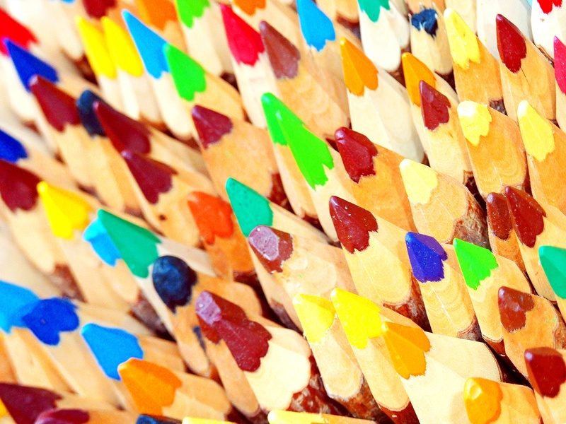 design, artists, variation, creative, creativity, art and craft, indoors, abundance, brown, craft, full frame, floral pattern, high angle view, pens, draw