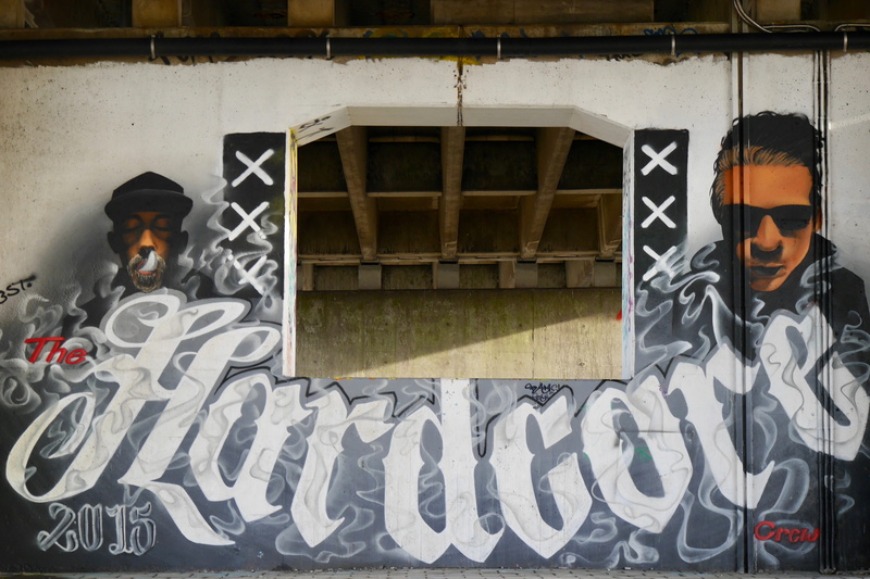 2015, urban, mural, subculture, building, paint, europe, creativity, window, art and craft, outdoors, netherlands, wall, pattern, amsterdam, the hardcore crew