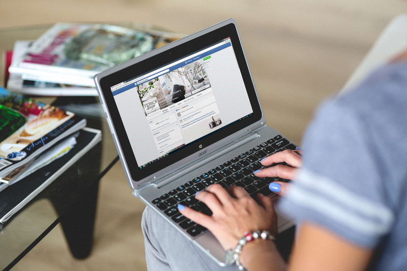 girl, mockup, 4K, indoors, writing, connection, using laptop, social media, facebook, human hand, website, write, internet, computer network, computer