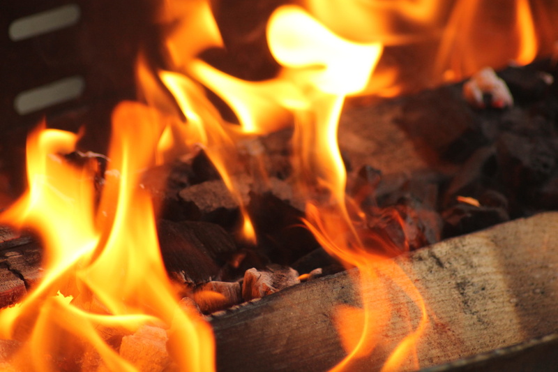 campfire, wood - material, heat, glow, burning, flame, incandescent, ember, no people, barbecue, coal, flames, orange color, motion, heat - temperature