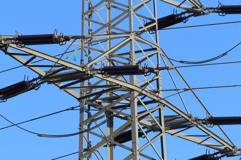 pylon, landlines, girder, 5K, energy, outdoors, no people, electricity, complexity, power supply, technology, steel, day, connection, pattern, clear sky