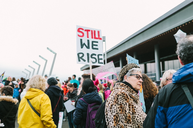 communication, holding, protest, group of people, banner, adult, real people, rise, sign, architecture, men, street, woman, adults only, crowd, women, winter