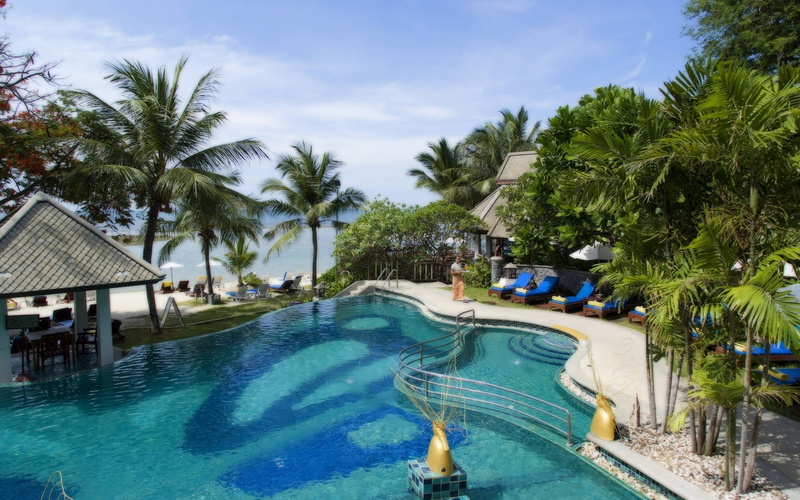 holiday Villa, water, tropical Climate, holiday, travel Destinations, tree, rest, island, recreational Pursuit, pool, summer, turquoise Colored, idyllic