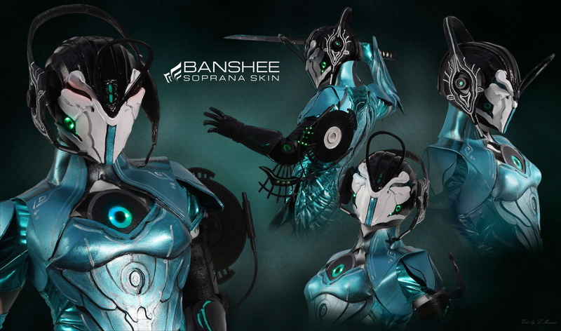 warrior, cyborg, sci-fi, armor, futuristic, technics, tps, action, robot, warframe, 2K, shooter