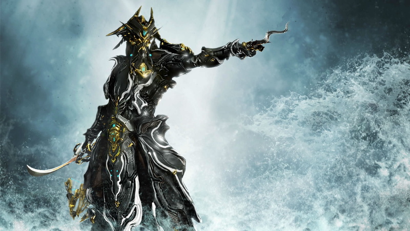 robot, warrior, warframe, action, cyborg, futuristic, technics, tps, armor, 1080P, shooter, sci-fi