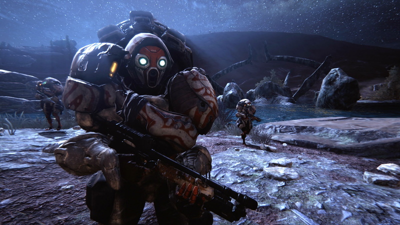 technics, futuristic, 1080P, warframe, warrior, tps, cyborg, sci-fi, armor, shooter, action, robot