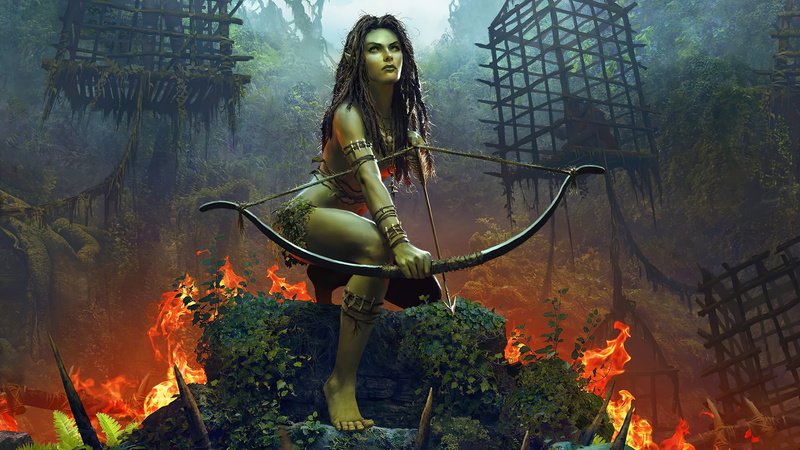 Nilfgaard, Gwent, 4K, Triss Merigold, The Witcher 3: Wild Hunt, Ciri (The Witcher)