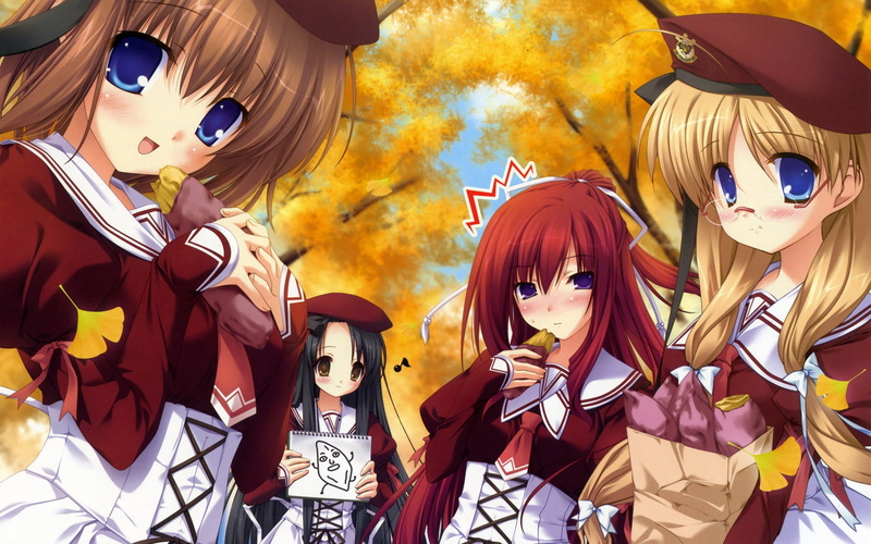 Eating, Potato, Anime, Sweet, Girl, 1080P