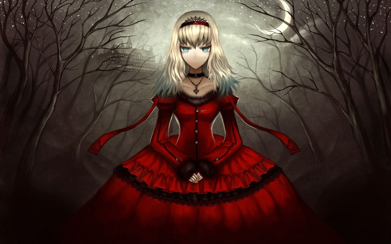 monster - Fictional Character, front view, human representation, young adult, mystery, young women, indoors, spooky, clothing, horror, imagination, hair