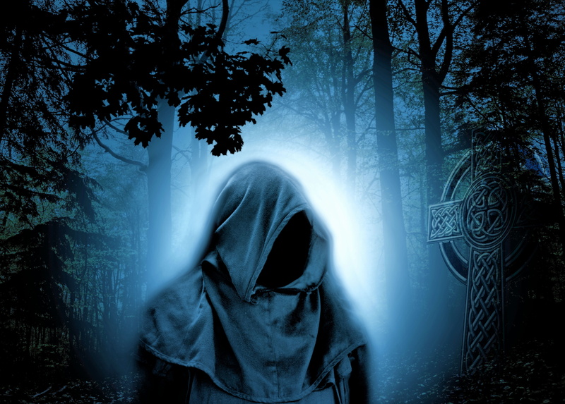 merlin, one person, fairy tales, mysterious, obscured face, fear, mystery, weird, tree, night, tombdigital, lifestyles, mysticism, forest, mood, hooded shirt