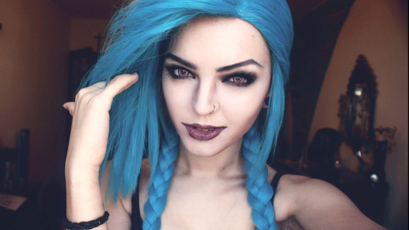 1080P, cosplay, Jinx (League of Legends), Andrasta