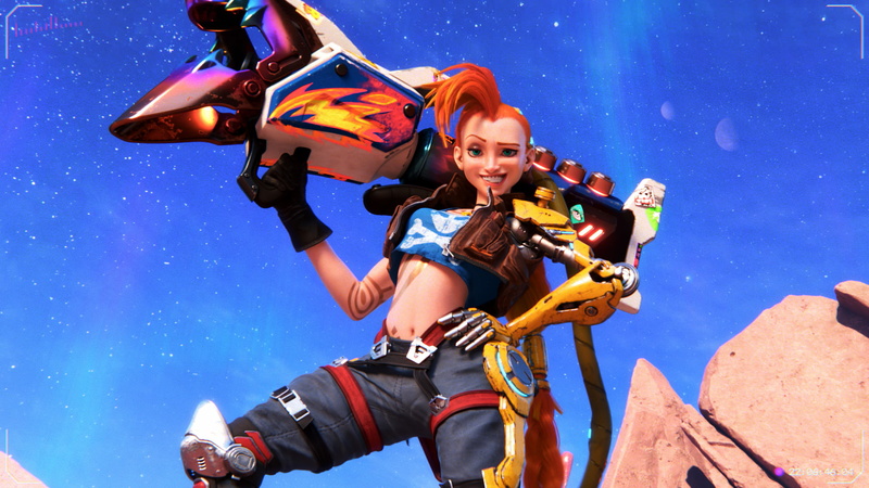 real people, leisure activity, young women, happiness, blue, lifestyles, video games, young adult, League of Legends, 4K, Jinx, women, fun, one person