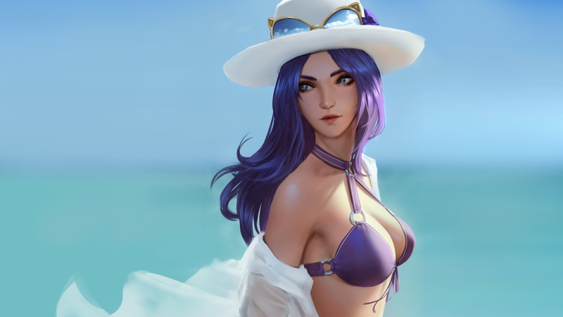 League of Legends, 4K, Caitlyn (League of Legends)