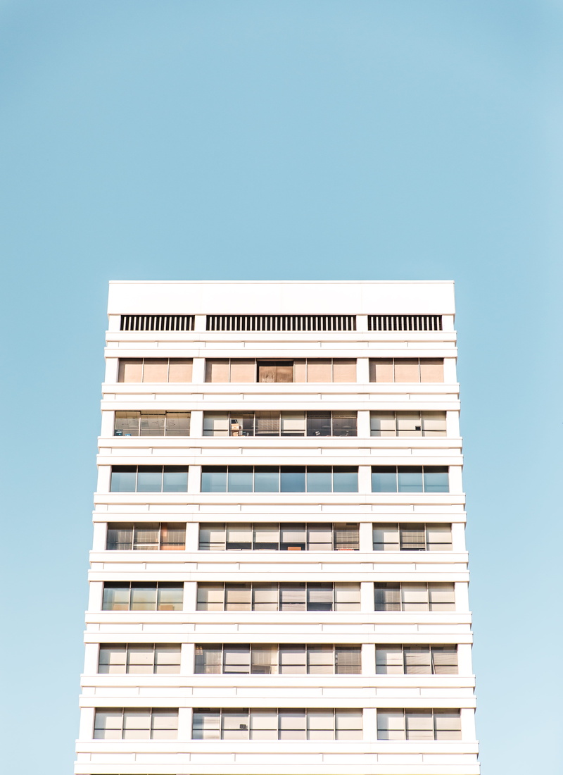 copy space, nature, no People, residential District, glass, city, concrete, windows, clear sky, panels, office building exterior, apartment building, minimal
