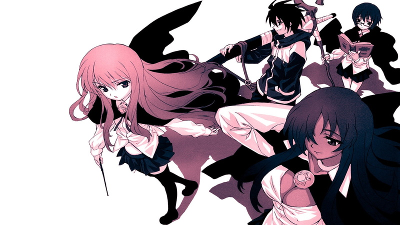 1080P, Kirche Augusta Frederica von Anhalt-Zerbst  Zero no Tsukaima  manga  Louise Françoise Leblanc de la Vallière  Hiraga Saito  Charlotte Hélène dOrl