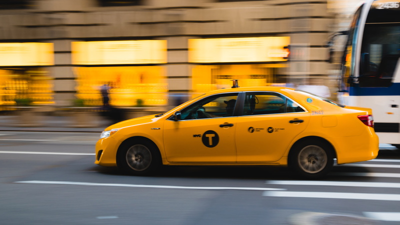 big apple, yellow, sedan, illuminated, public transportation, architecture, yellow taxi, city street, nyc, broadway, city, manhattan, city life, car, no people