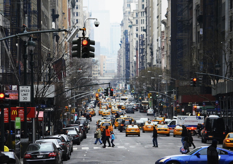 times Square - Manhattan, broadway - Manhattan, photography, City, real people, mode of Transport, crosswalk, color Image, midtown Manhattan, NYC, traffic Jam