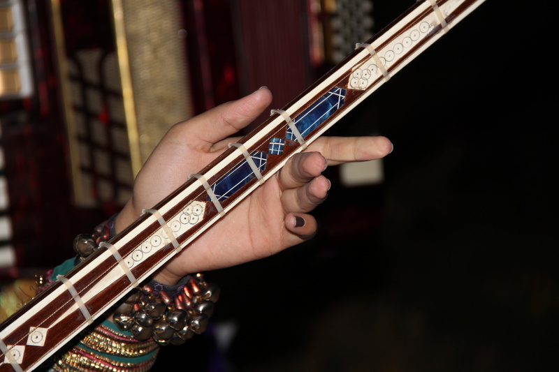 playing, plucking an instrument, skill, arts culture and entertainment, human hand, music, rock music, holding, graceful, adult, finger, practicing, stage