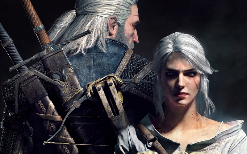 fantasy, action, Dark, Witcher, 4K, Hunt, 3840x2400 px, wild, Fighting, warrior