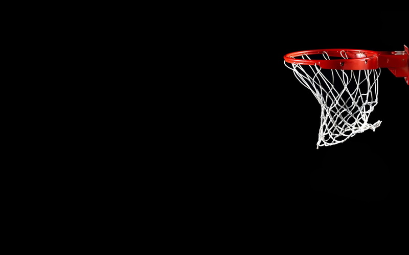 basketball high resolution  widescreen, studio shot, ball, taking a shot - sport, basketball hoop, no people, red, mid-air, leisure activity, black background