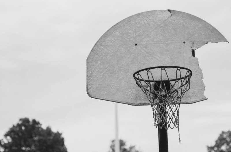 plant, net, old ways, goals, lost dreams, focus on foreground, outdoors, circle, basketball - sport, global communications, basketball, basketball hoop