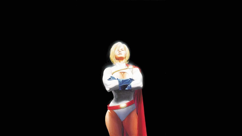 Belt, Blonde, Cape, Woman, 1080P, Power Girl, Glove, Comics, Justice Society of America