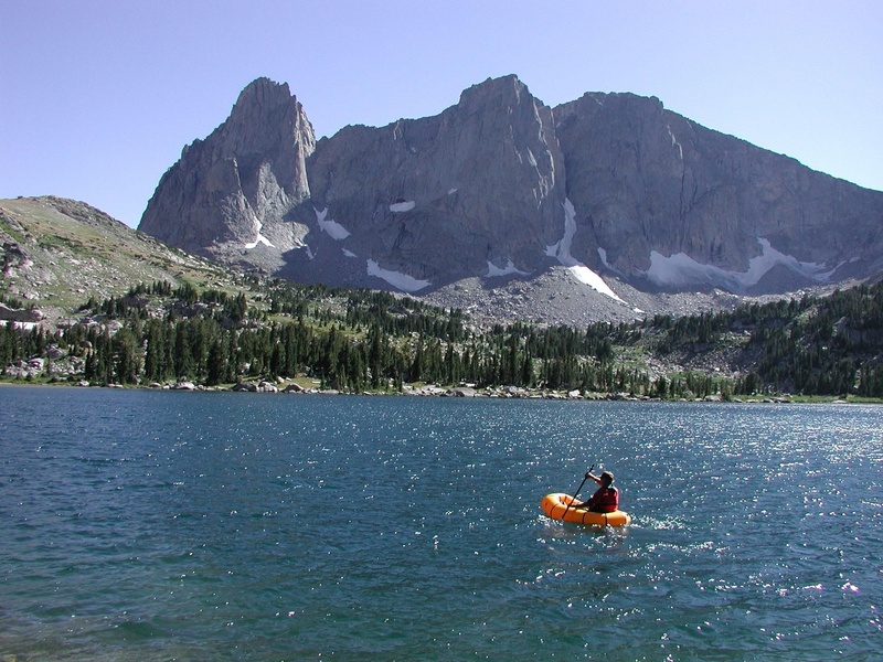 kayaking, recreational Pursuit, raft, one person, waterfront, inflatable, nautical vessel, biologist, mountain, leisure Activity, people, lake, nature