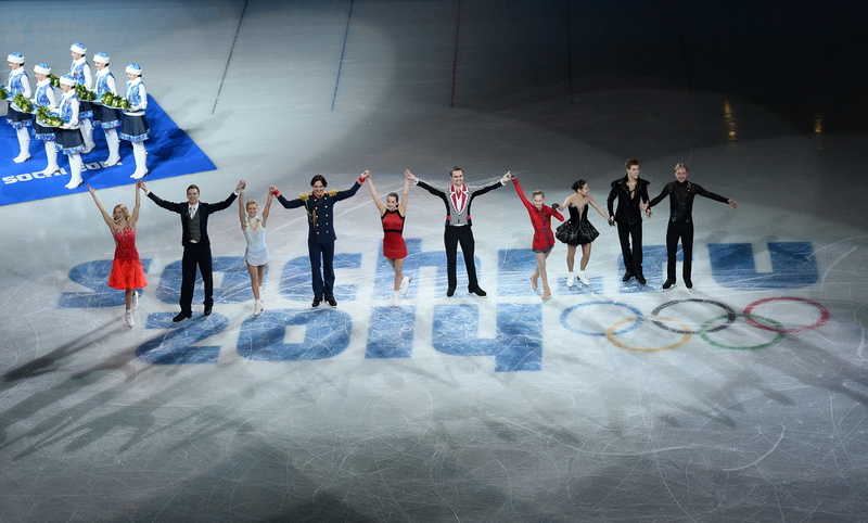 Maxim Trankov, Yulia Lipnitskaya, Tatiana Volosozhar, The XXII Winter Olympic Games, Ksenia Stolbova, Olympic Champions, Elena Ilinykh, victory, Dmitry Solovyov
