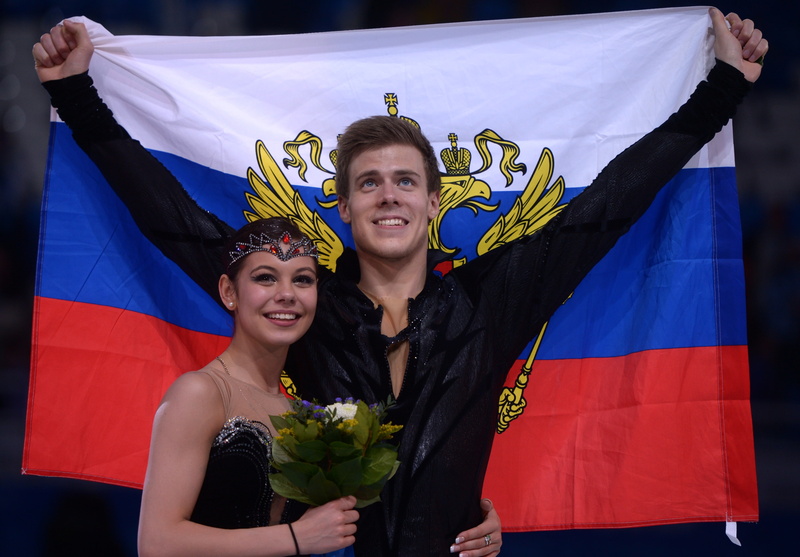 figure skating, 4K, Sochi 2014, The XXII Winter Olympic Games, Russia, Elena Ilinykh, Nikita Katsalapov