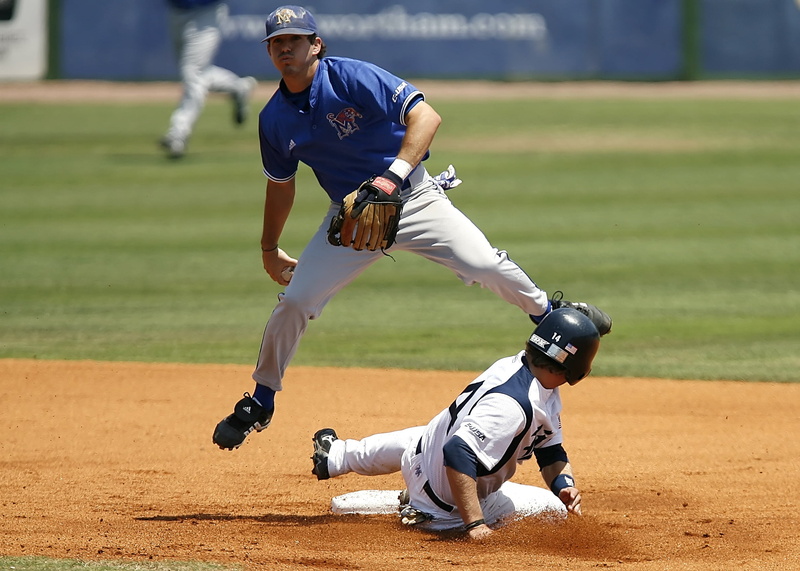 athletic, 1080P, clothing, sport, males, runner, playing, base, baseball - Sport, youth League, competition, game, motion, college, helmet, teenager, ball
