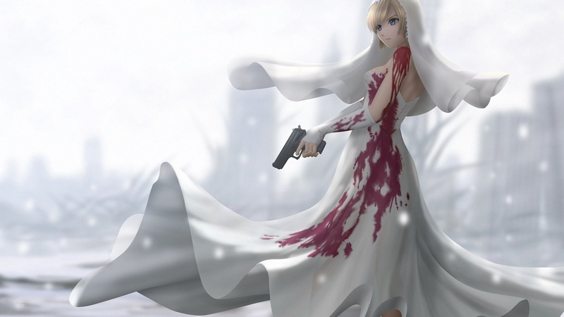 babe, violence, eve, dark, horror, action, animation, rpg, 1080P, parasite, survival
