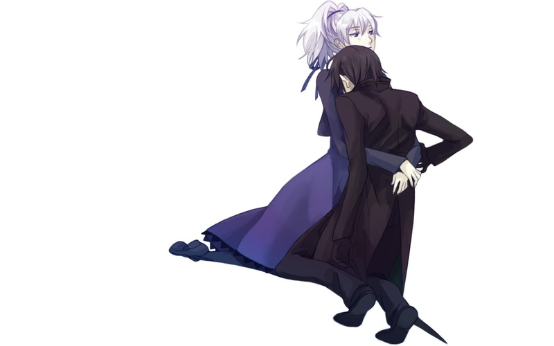 representation, copy space, 1080P, hairstyle, young women, lifestyles, standing, Darker than Black, women, adult, anime, young adult, white background